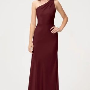 Jenny Yoo Bridesmaid Dress - Hibiscus Satin
